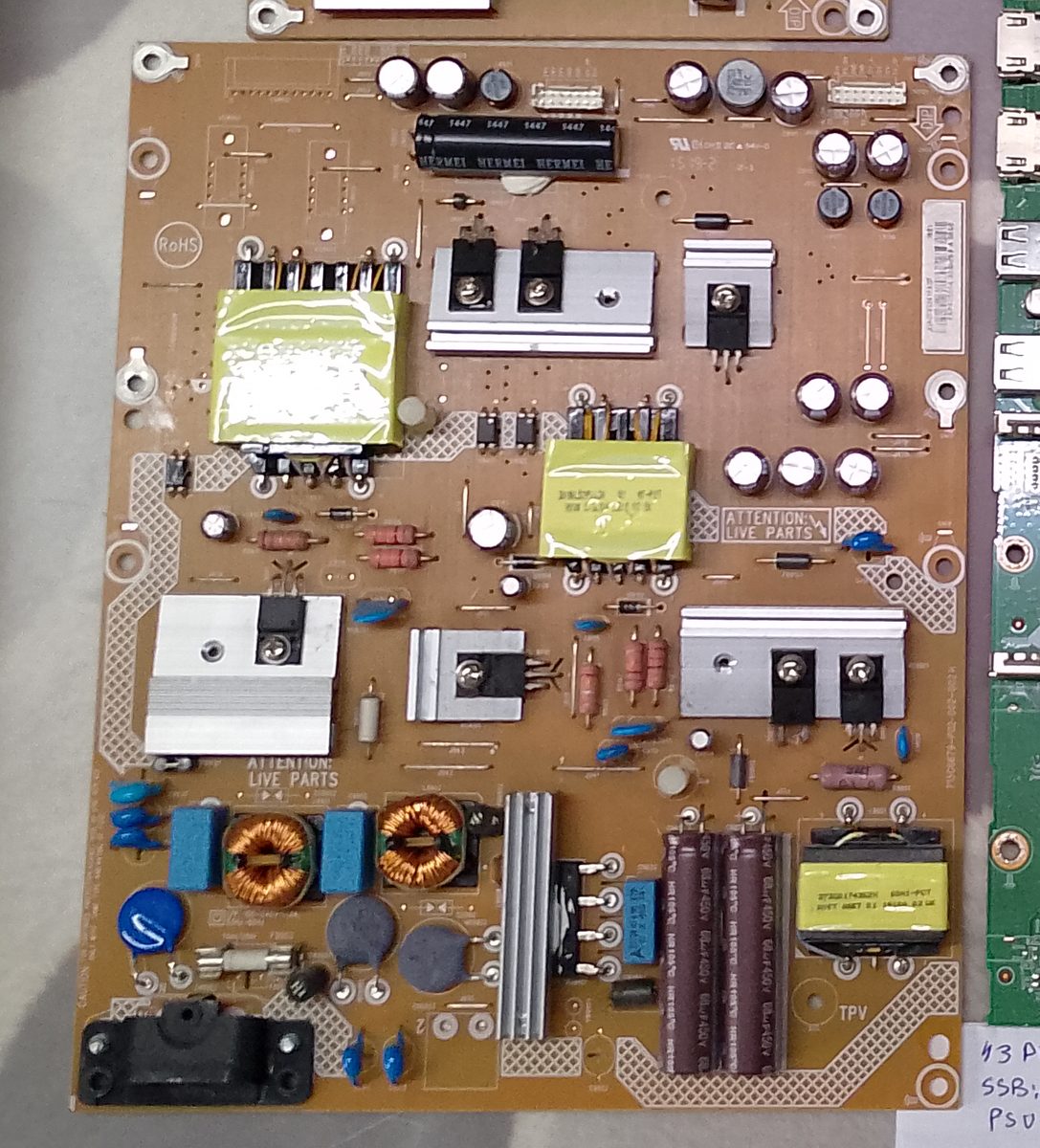 Voedingsbord 996595305304 — Philips 43PUK7100
